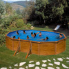 PONTAQUA WOOD ovalni porodični bazen 6,10x3,75x1,2 m FFA 781