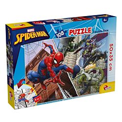 Lisciani Puzzle Marvel Spiderman 2u1 složi i oboji - 108 delova