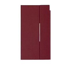 VELVET Notes sa magnetnim preklopom A5 Bordo 116.846.24