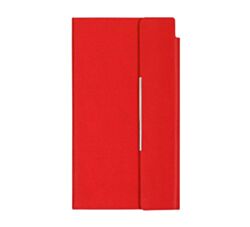 VELVET Notes sa magnetnim preklopom B6 Crvena 116.847.20