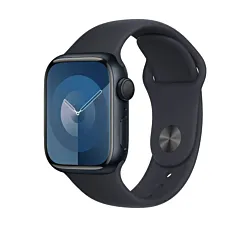 Apple Watch Series 9 GPS 41mm Midnight MR8W3SE/A Aluminium Case with Midnight Sport Band - S/M