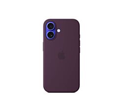 Apple iPhone 16 Silicone Case with MagSafe - Plum MYY43ZM/A