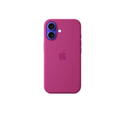 Apple iPhone 16 Silicone Case with MagSafe - Fuchsia MYY53ZM/A