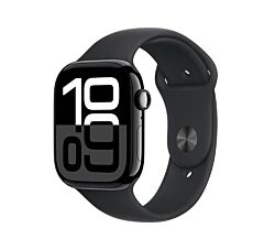 Apple Watch S10 GPS 42 mm Black Sport Band - M/L  mwwf3qv/a