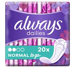 Always Dnevni ulošci Normal to go 20/1