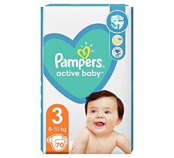 Pampers Active Baby JPM 3 70 kom