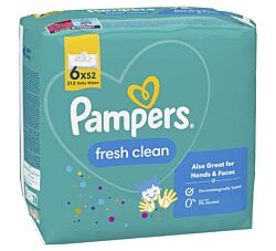 Pampers Fresh Clean 6X52 kom