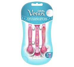 Venus Treasures Pink jednokratni brijač 3 komada