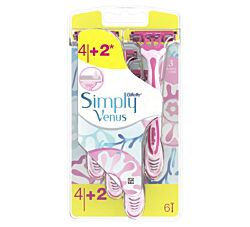 Venus Simply jednokratni brijači 4 + 2 gratis