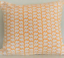 Blue Bell Jastučnica Slonovi 40 cm x 40 cm - Žuta