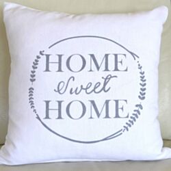 Blue Bell Jastučnica Home 40 cm x 40 cm - Bela