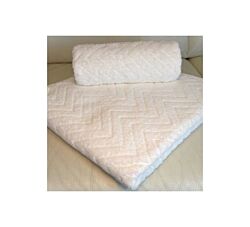Blue Bell Peškir Zig Zag 70 cm x 130 cm - Beli