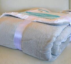 Blue Bell Ćebe sa krznom 150 cm x 200 cm - Svetlosivo