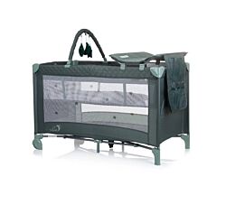 Chipolino Pokretni krevetac sa igračkom Luna - Pastelno zeleni