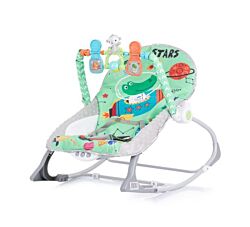 Chipolino 2u1 Muzička njihalica Baby Spa - Zelena