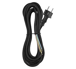 Emos Kabl gumeni priključni 5 m - Crni S03250N