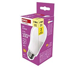 Emos Led sijalica Classic A60 13 W (100 W) E27 Toplo bela ZQ5E61