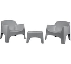 Bica Baštenska garnitura - Svetlosiva Set IBIZA terrace219