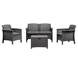 Bica Baštenska garnitura Venezia 2 - Grafit 676