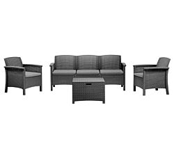 Bica Baštenska garnitura Venezia 3 - Grafit 683