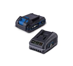 SCHEPPACH set punjač 2.4 A i baterija 2.0 Ah Starter Kit 1 IXES SBSK2.0