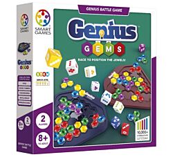 SmartGames Društvena igra Genius Gems  8+ za 1-2 igrača 