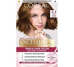 L'Oreal Paris Excellence Boja za kosu 5.3 Light golden brown
