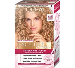 L'Oreal Paris Excellence Boja za kosu - 7.31 Dark Caramel Blonde