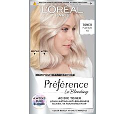 L'Oreal Paris Preference Acidni toner za kosu – 01 Platinum Ice