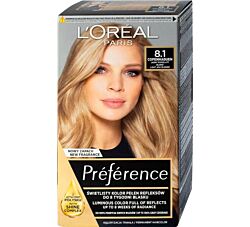L'Oreal Paris Preference Boja za kosu - 8.1 Copenhaguen Light Ash Blonde