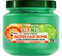 Garnier Maska za kosu - Grow Strong biotin hair bomb 320 ml