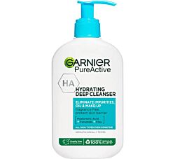 Garnier PureActive Hydrating Deep Cleaniser - Gel za čišćenje lica 250 ml