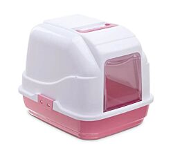 IMAC Kutija za mačiji pesak - Bela/Pink A2200270