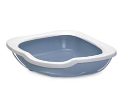 IMAC Kutija za mačiji pesak - Bela/Svetloplava A2200282