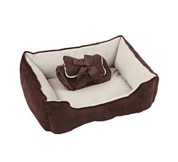 Pawise Pawise Krevet za pse sa ćebetom - Braon A2200537