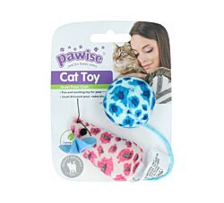 Pawise Igračka za mačke - Miš sa lopticom A2200744