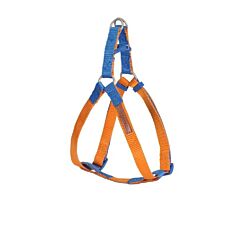 Camon Pojas za pse podesivi Narandžasti/plavi, 1x25/40 cm A2201223