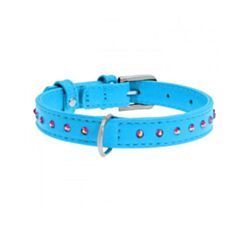 CLR WD Ogrlica za pse Glamour 15 mm/27-36 cm Plava A2202521