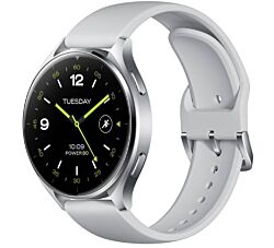Xiaomi Smart sat Watch 2 Silver Case with Gray TPU Strap