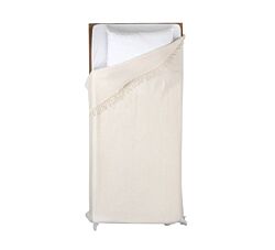 Stefan Ćebe Ravena - Bela topla nit 200 cm x 220 cm 