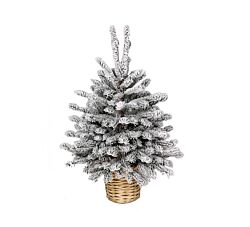 Lemon Novogodišnja Jelka u saksiji - Sneg Bela 90 cm 