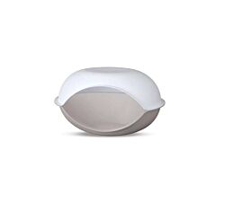 PETMAX Krevet za ljubimce Donut Sivi