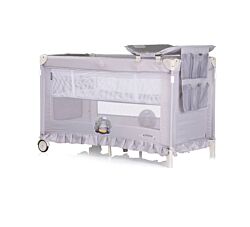 Chipolino Prenosivi krevetac Palace Hippo Grey