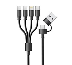 DPM USB kabl 6u1 1,5 m - Crni