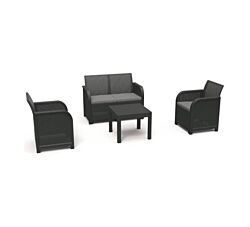 Keter Baštenska garnitura Rosalie 2 seater - Grafit CU 249561