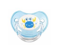 CANPOL Silikonska varalica Orthodontic 0-6 meseci Love-Sea Blue 22/506_blu