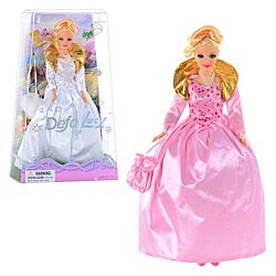 Defa Lutka u haljini za bal sa torbicom