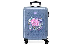 Movom Girl power Dečiji kofer 55 cm - Plavi  30.717.41
