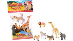 Animal World životinje divlje u kesi 6 komada