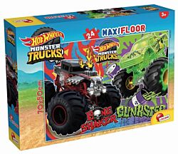 Lisciani Slagalica 24pcs Maxi Hot Wheels 2 u 1 104789